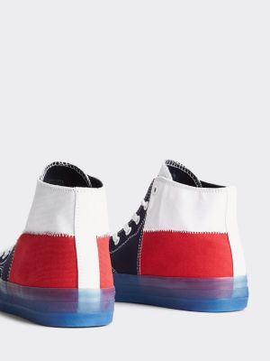 tommy hilfiger high top trainers
