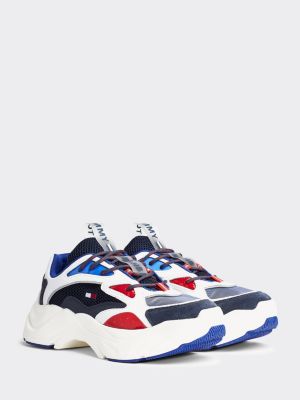 tommy hilfiger colour block trainers