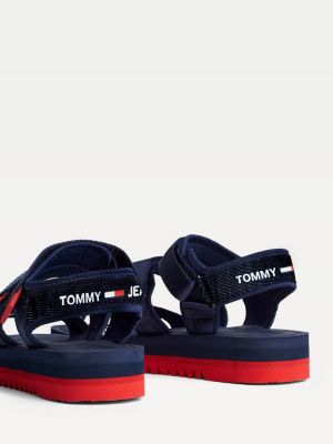 tommy jeans check padded coat