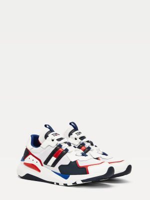 chunky sole trainers tommy hilfiger