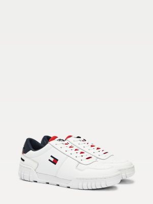 tommy hilfiger retro flag trainers