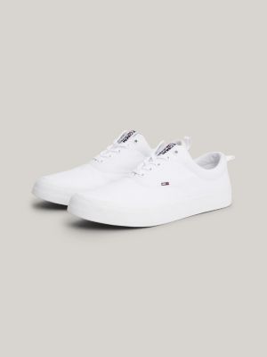 Tommy jeans hot sale sneakers white