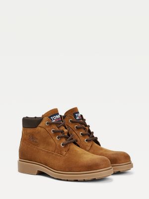 Bot golds. Мужские ботинки Tommy Jeans Heritage Suede Boot.