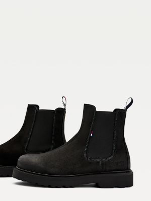 tommy suede boots