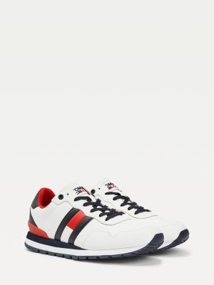 tommy hilfiger red trainers