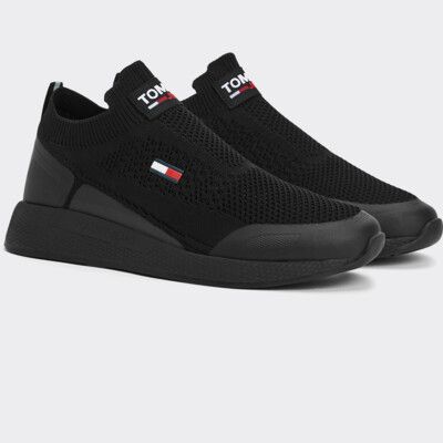 tommy shoes black