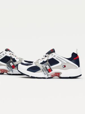 Archive Mesh Trainers Blue Tommy Hilfiger