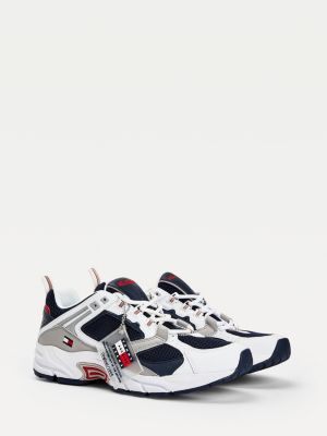 Buty Sportowe Z Siateczkowymi Wstawkami Niebieski Tommy Hilfiger