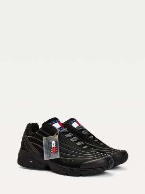 Heritage Reflective Trainers | BLACK | Tommy Hilfiger