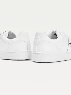 signature tape cupsole trainers