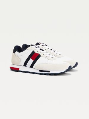 tommy hilfiger retro flag trainers