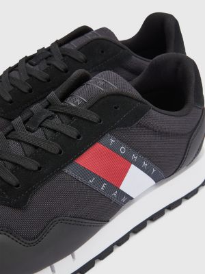 Tommy Jeans retro evolve trainer in black - ShopStyle