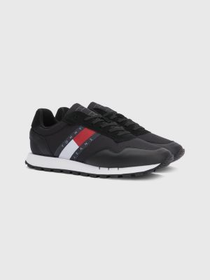 Tommy Jeans retro evolve trainer in black - ShopStyle