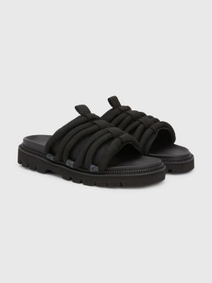 Rope Cleated Sole Sandals | BLACK | Tommy Hilfiger