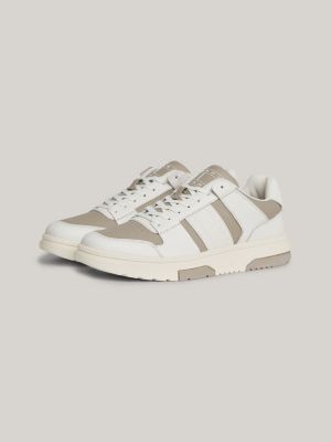 Tommy Hilfiger Beige Polyurethane Men Sneaker