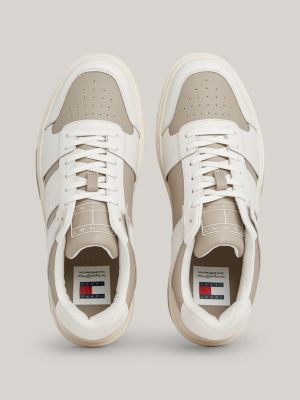 Ofertas en tenis Tommy Hilfiger  Ejemplo: TENIS DE PIEL CON DISEÑO COLOR  BLOCK TOMMY JEANS DE MUJER 