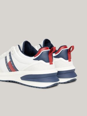 Tommy hilfiger chunky 2024 sole leather trainers