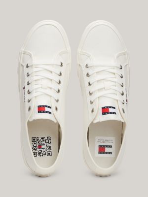 Mens tommy hilfiger canvas shoes best sale