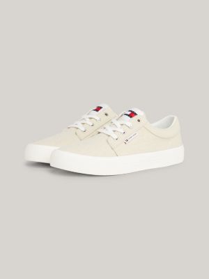 Tommy Hilfiger Sneaker Herren – Beige Sportschuhe für Frühjahr/Sommer