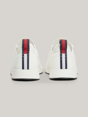 Elevated Knit Runner Trainers | White | Tommy Hilfiger