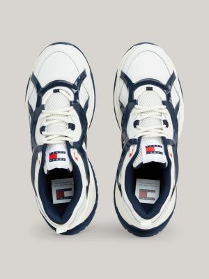 Cage Mesh Runner Trainers | Blue | Tommy Hilfiger