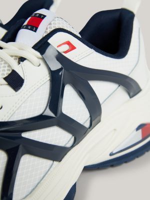 Cage Mesh Runner Trainers | Blue | Tommy Hilfiger