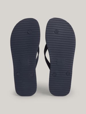 Navy blue flip store flops mens