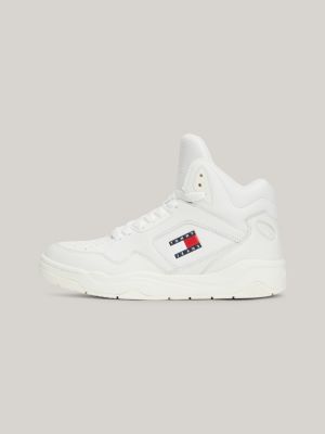 White mid top trainers new arrivals