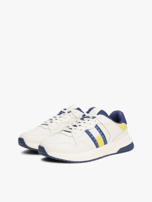 multi rutschhemmender sneaker mit strukturmix für herren - tommy jeans