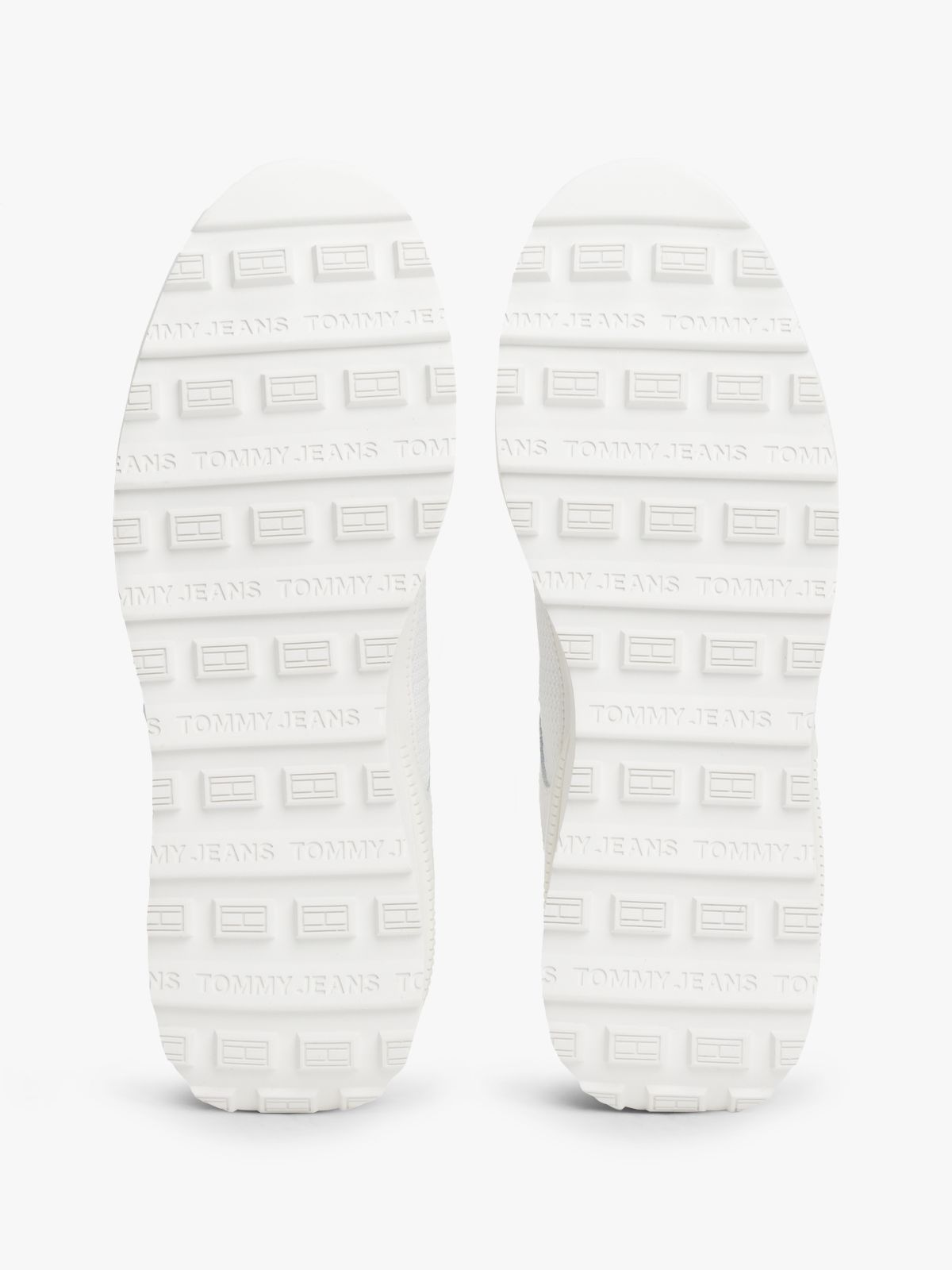 Suede Cleat Mixed Texture Trainers — White