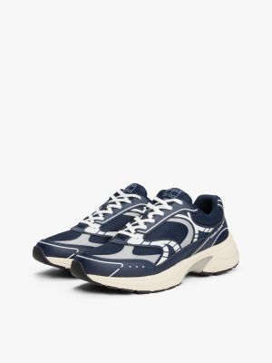 multi archive fine cleat trainers for men tommy jeans