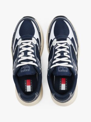 multi archive fine cleat trainers for men tommy jeans