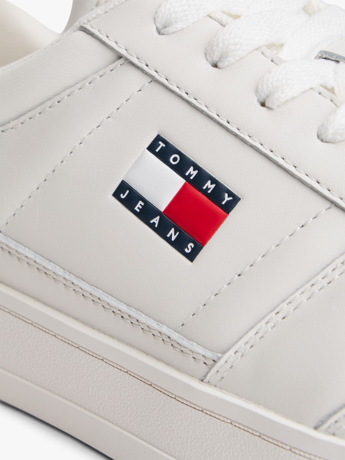 The Greenwich Leather Trainers — White