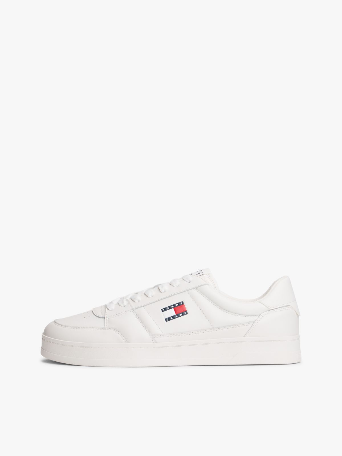 The Greenwich Leather Trainers — White