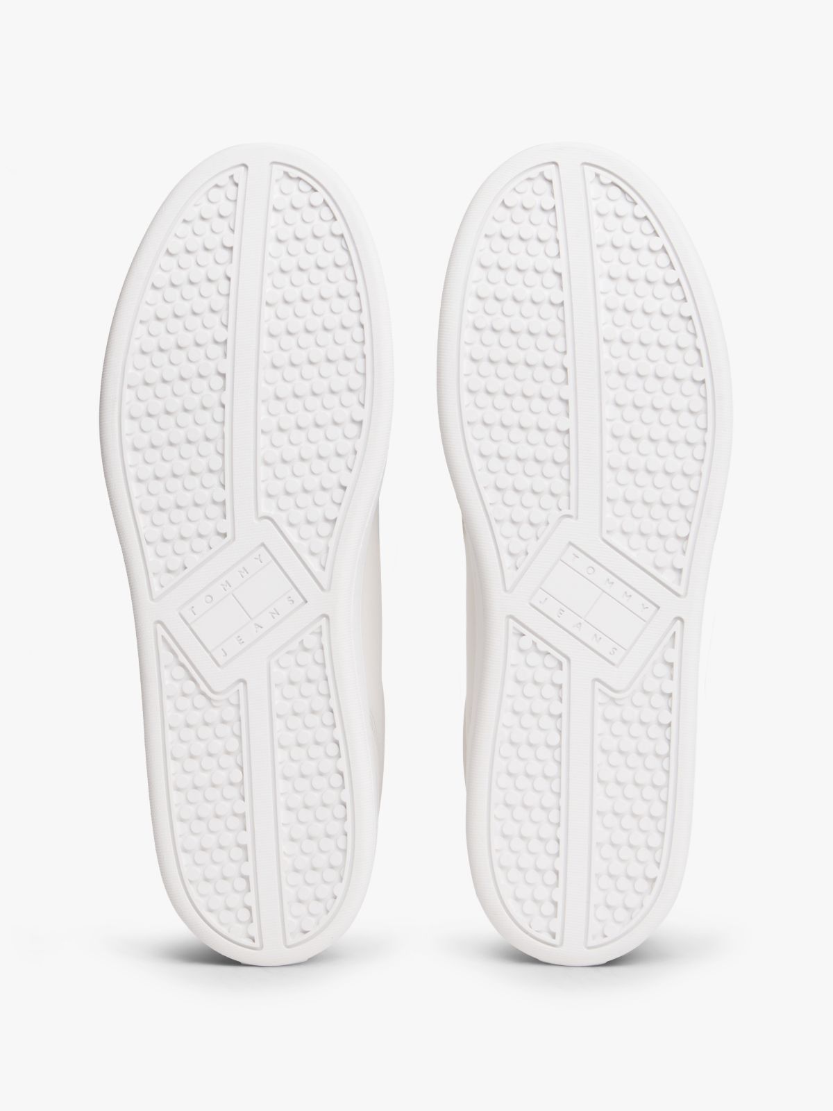 Leather Archive Court Trainers — White