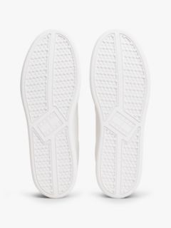 Leather Archive Court Trainers — White 5