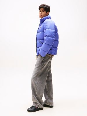 black archive court leather embossed trainers for men tommy jeans