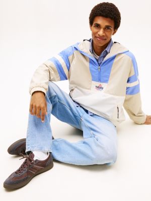 szary zamszowe buty sportowe the greenwich z logo dla mężczyźni - tommy jeans