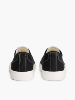 Archive Flag Stripe Canvas Trainers — Black 4