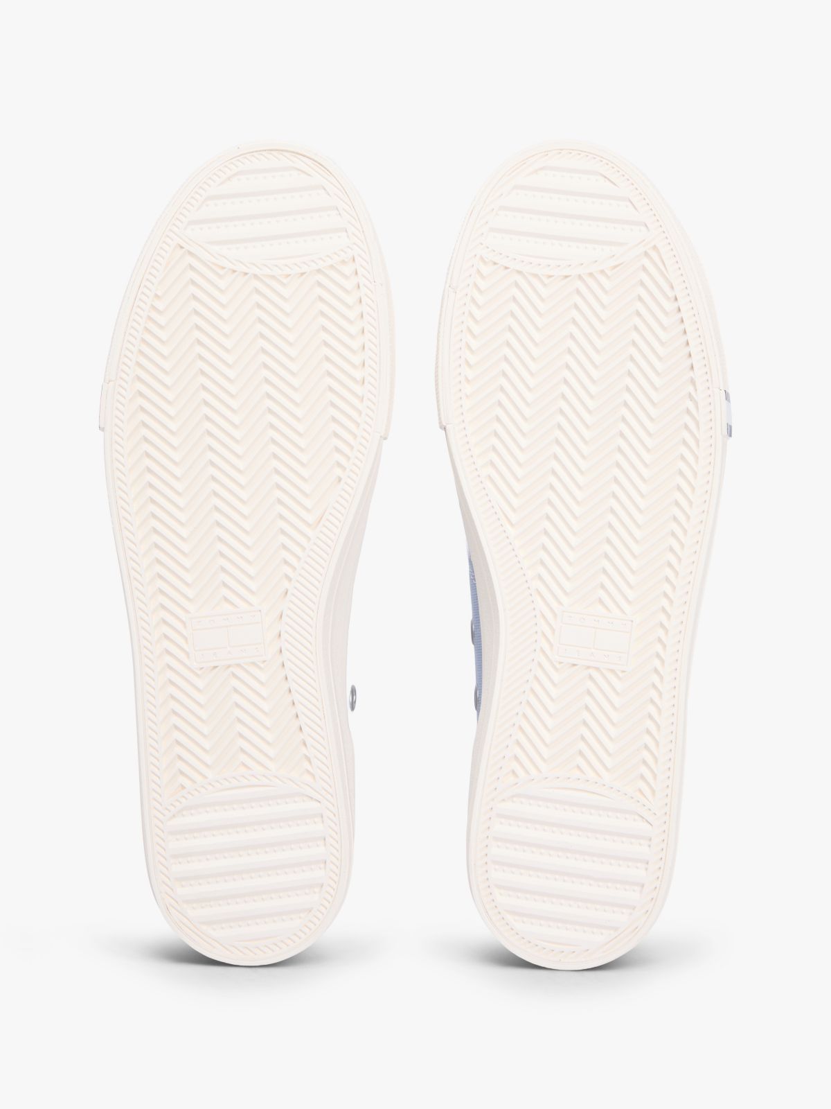 Archive Flag Stripe Canvas Trainers — Blue
