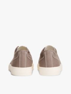 Archive Flag Stripe Canvas Trainers — Brown 4