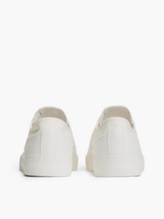 Archive Flag Stripe Canvas Trainers — White 4