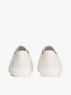 Archive Flag Stripe Leather Trainers — White 4