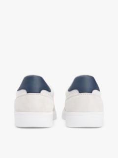 The Greenwich Mixed Texture Trainers — Grey 4