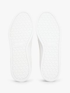 The Greenwich Mixed Texture Trainers — Grey 5