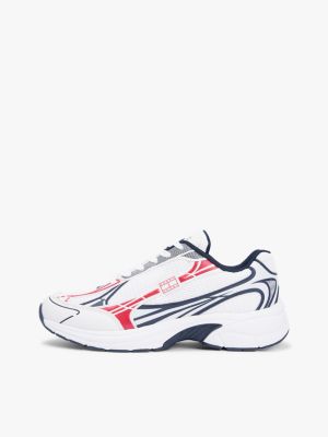 blue archive runner trainers for men tommy jeans