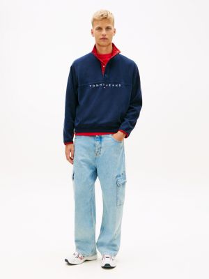 blue archive runner trainers for men tommy jeans