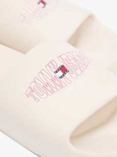 Wavy Flag Logo Slides — Beige 6