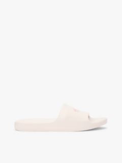 Wavy Flag Logo Slides — Beige 1