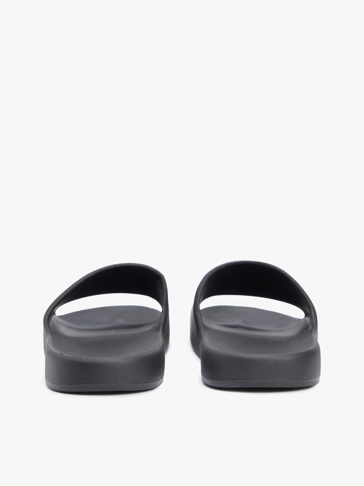 Wavy Flag Logo Slides — Black